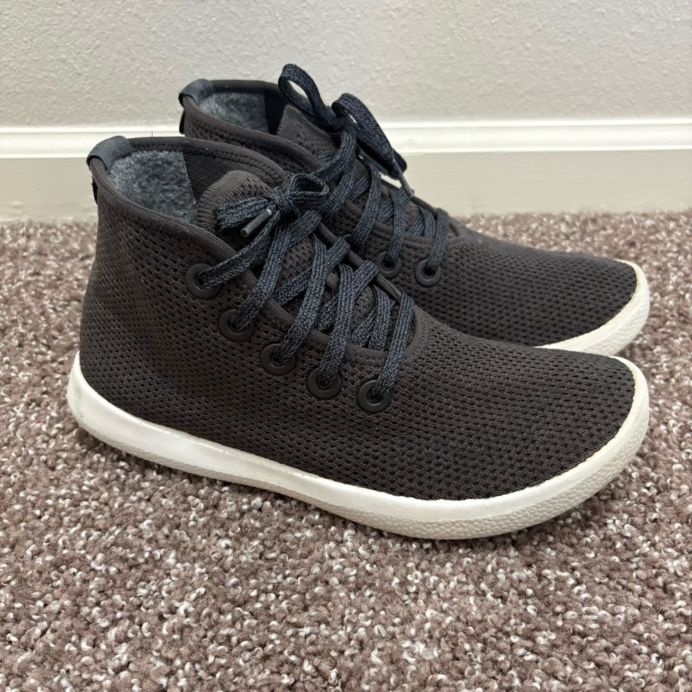 Allbirds Charcoal Lace Up Boots